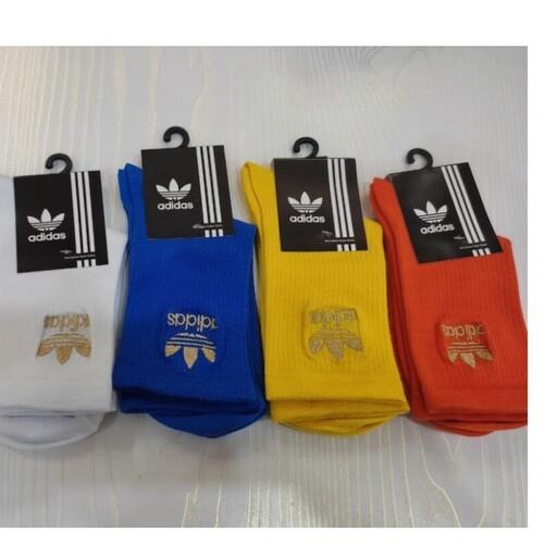 جوراب ساقدار گلدوزی adidas